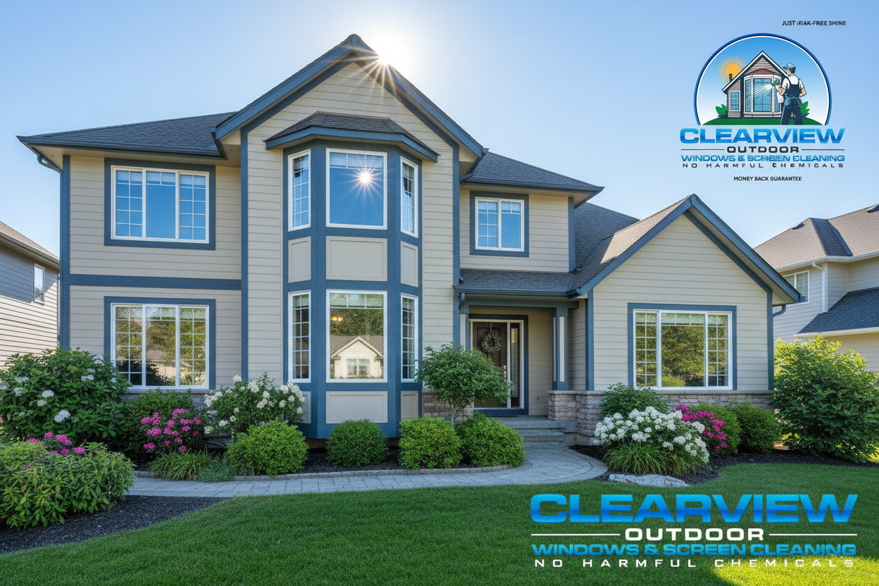 Clearview Outdoor hero with logo